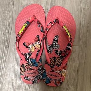 Havaianas Coral Flip Flops